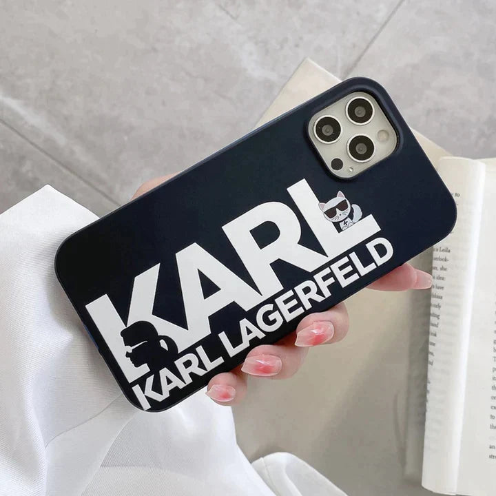 iPhone 13 Karl Frosted Bumper Case