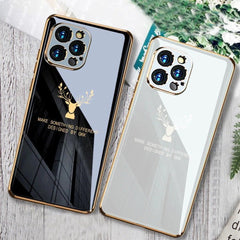 iPhone 13 Series Electroplating Deer Pattern Case