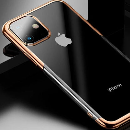 Baseus ® iPhone 11 Ultra-Thin Transparent Sparkling Edge Case