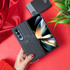 Galaxy Z Fold3 Audi Logo Pattern Case