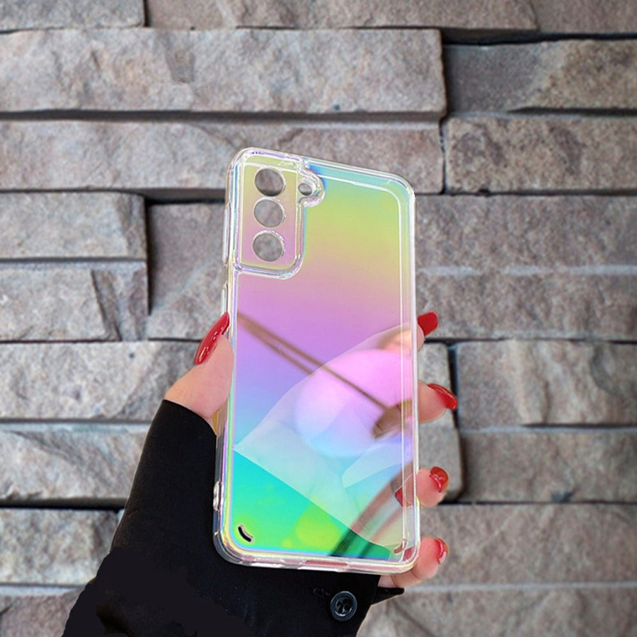 Galaxy S22 Series Gradient Aurora Clear Case