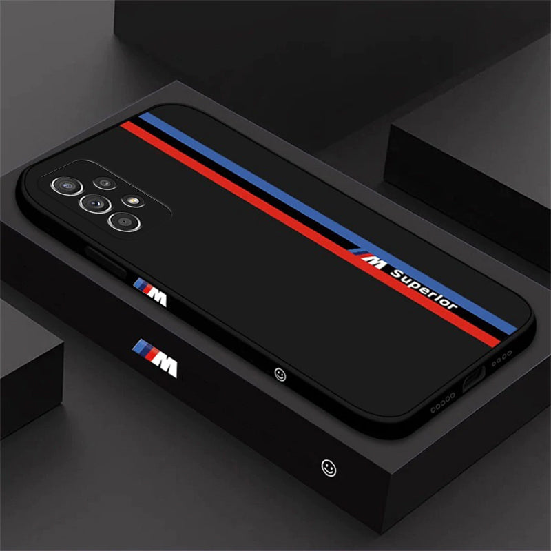 Soft Liquid Silicone BMW Case - Samsung