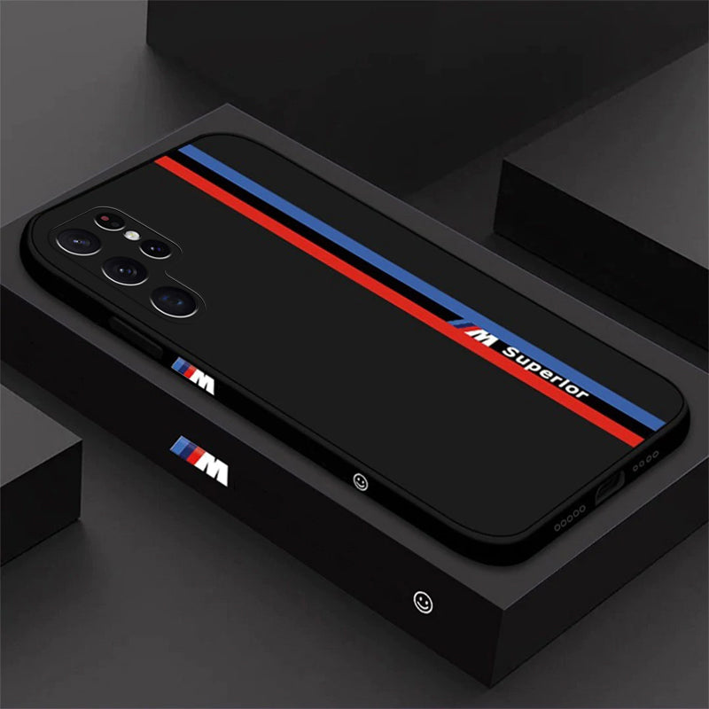 Soft Liquid Silicone BMW Case - Samsung