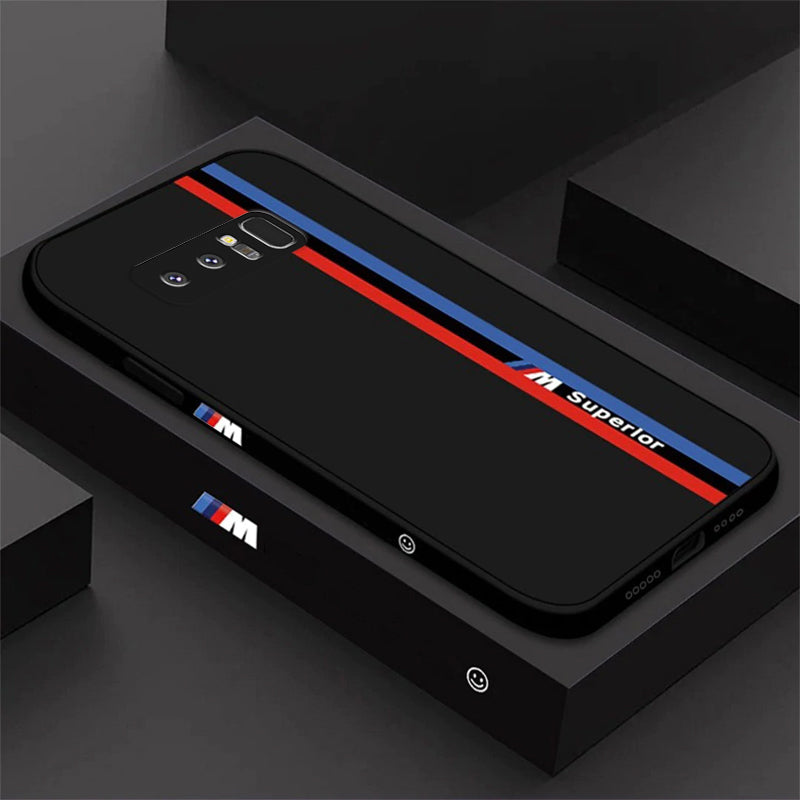 Soft Liquid Silicone BMW Case - Samsung