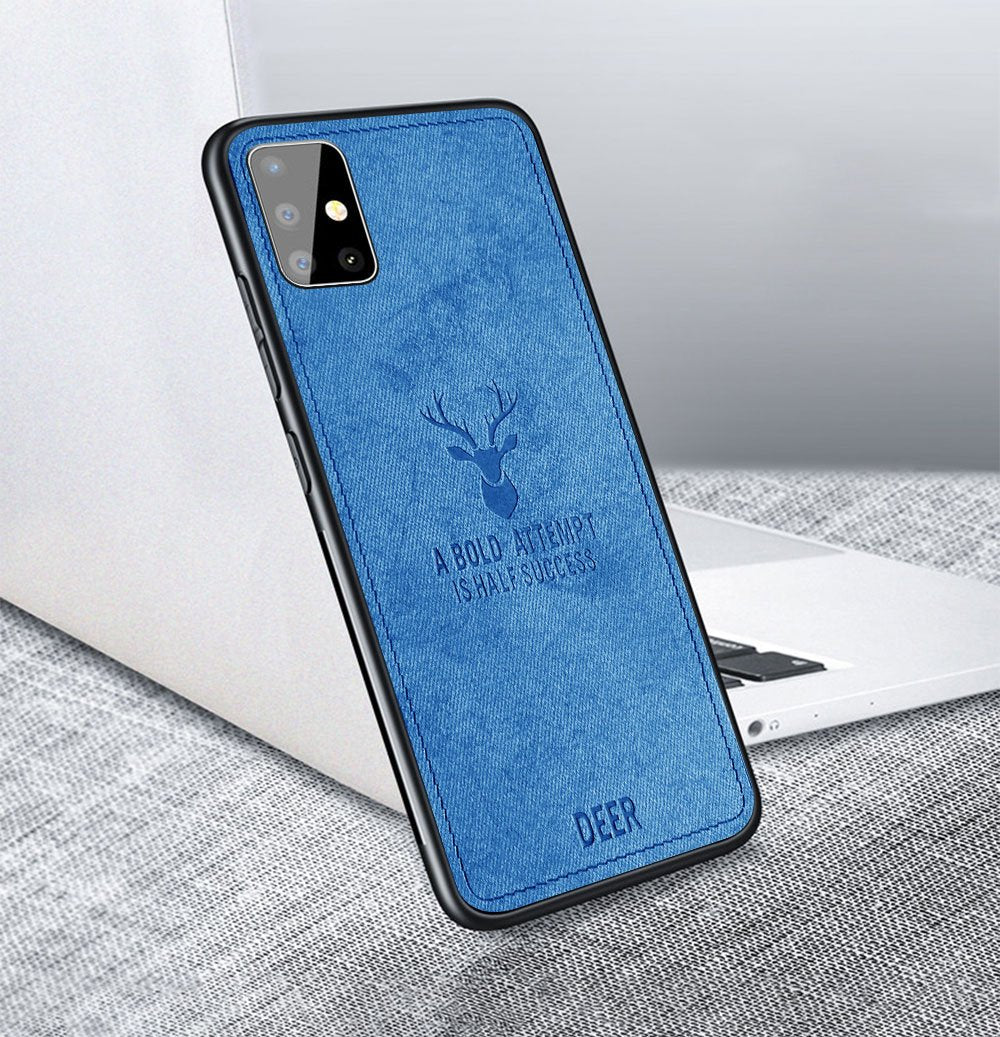 Galaxy A31 Deer Pattern Inspirational Soft Case