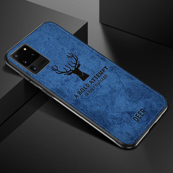 Galaxy S20 Ultra (2 in 1 Combo) Deer Case + Earphones