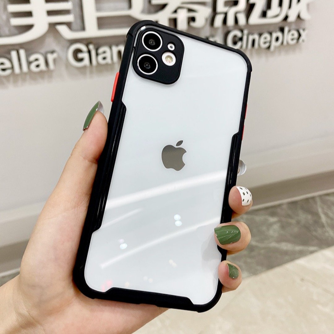 iPhone 11 Pro Shockproof Bumper Phone Case with Camera Protection