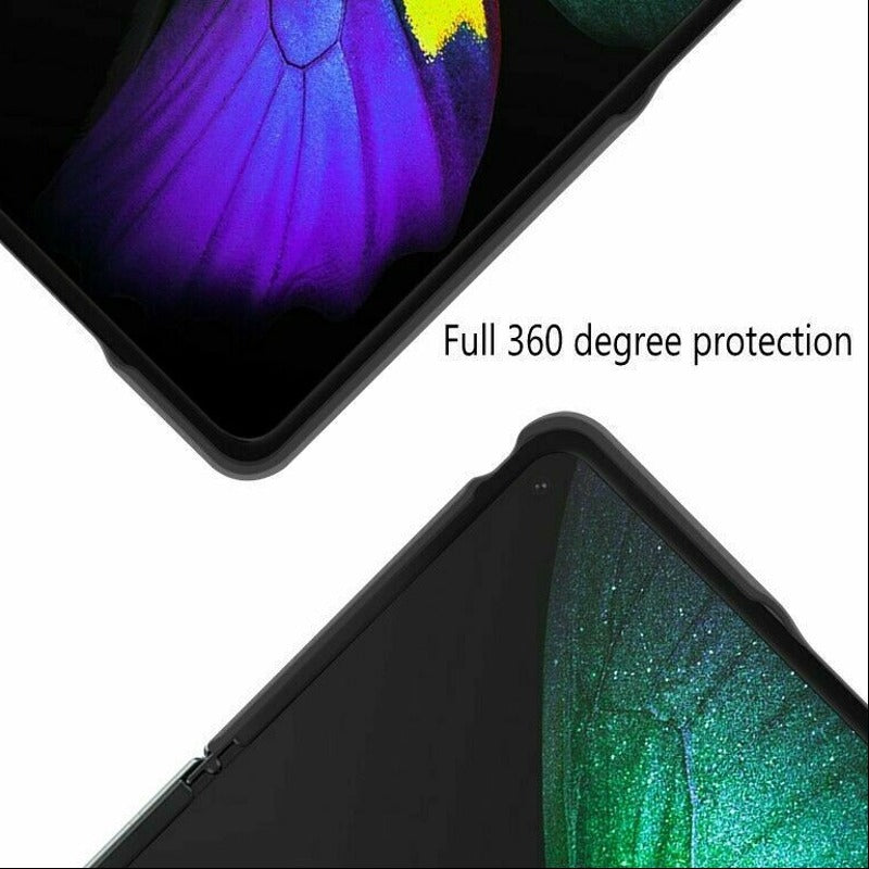 Galaxy Z Fold3 Luxury Leather Foldable Flip Case