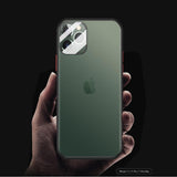 iPhone 11 Series Shockproof Matte Case With Camera Lens Guard