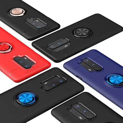 OnePlus 8 Pro Metallic Finger Ring Holder Matte Case