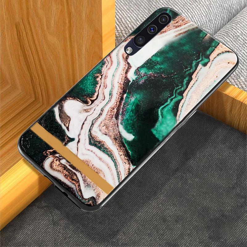 Galaxy A50 Landscape Chic Marble Case