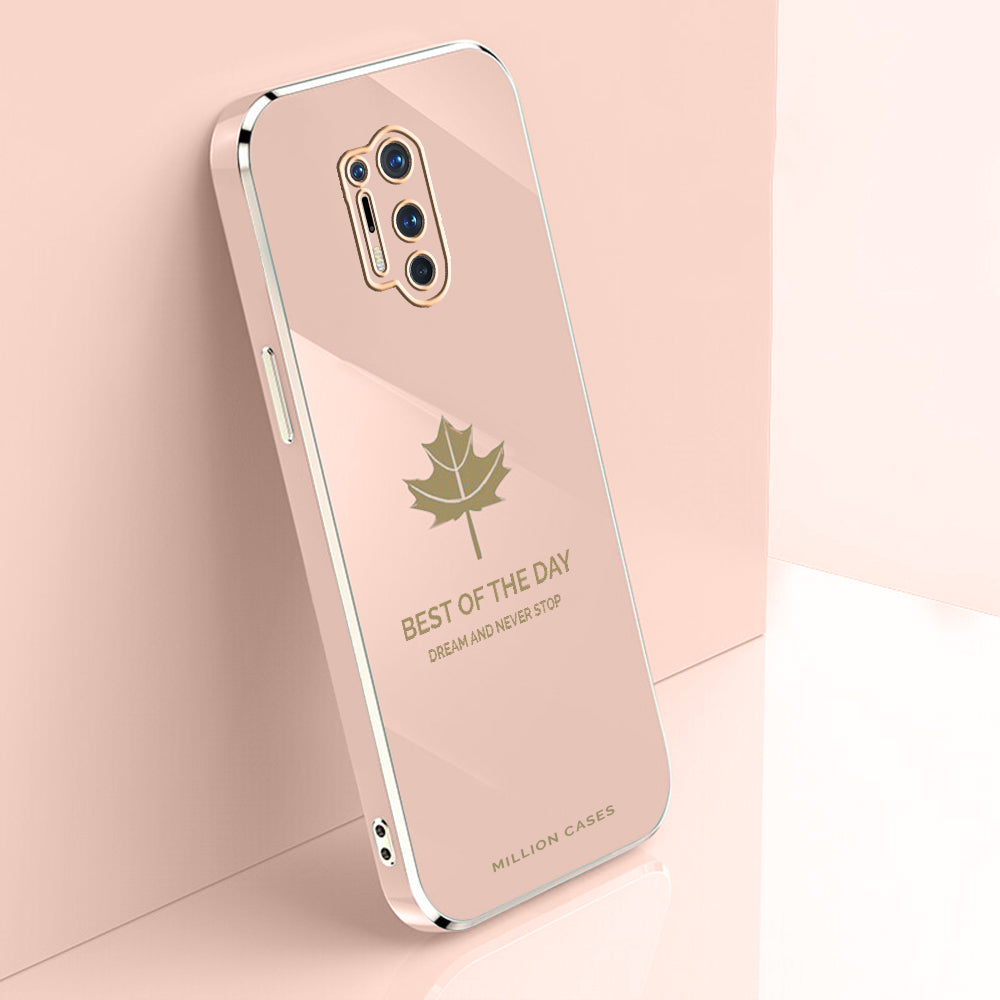 OnePlus 8 Pro Electroplating Mapple Leaf Soft Case