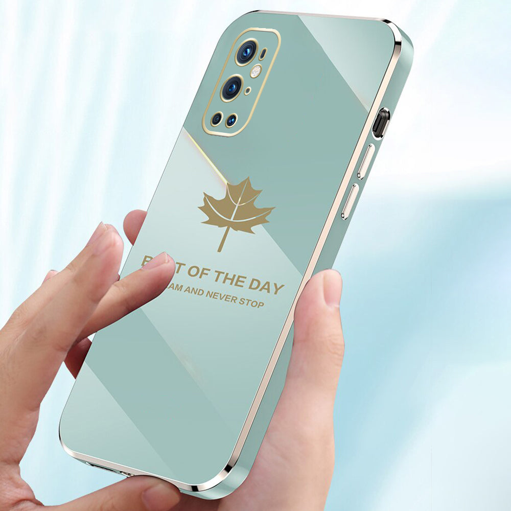 OnePlus 9 Pro Electroplating Mapple Leaf Soft Case