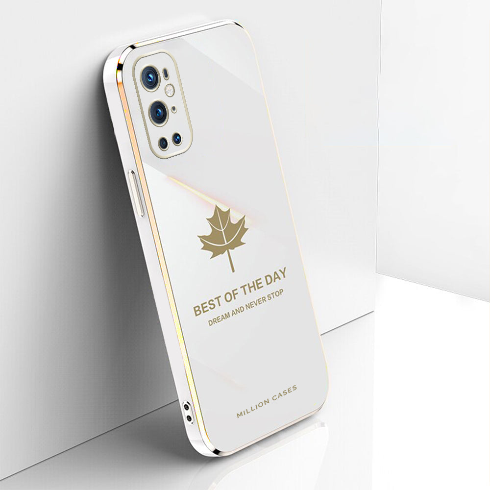 OnePlus 9 Pro Electroplating Mapple Leaf Soft Case