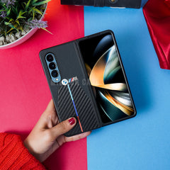 Galaxy Z Fold3 BMW Carbon Fiber Case