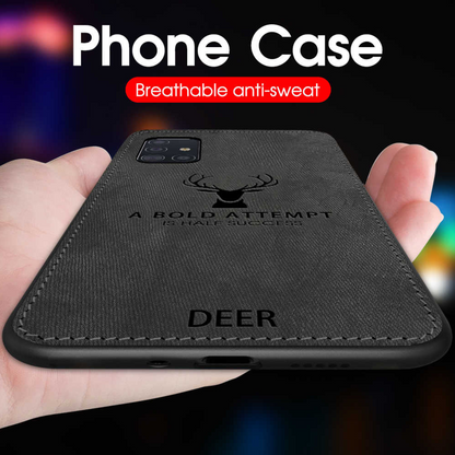 Galaxy S10 Lite Deer Pattern Inspirational Soft Case