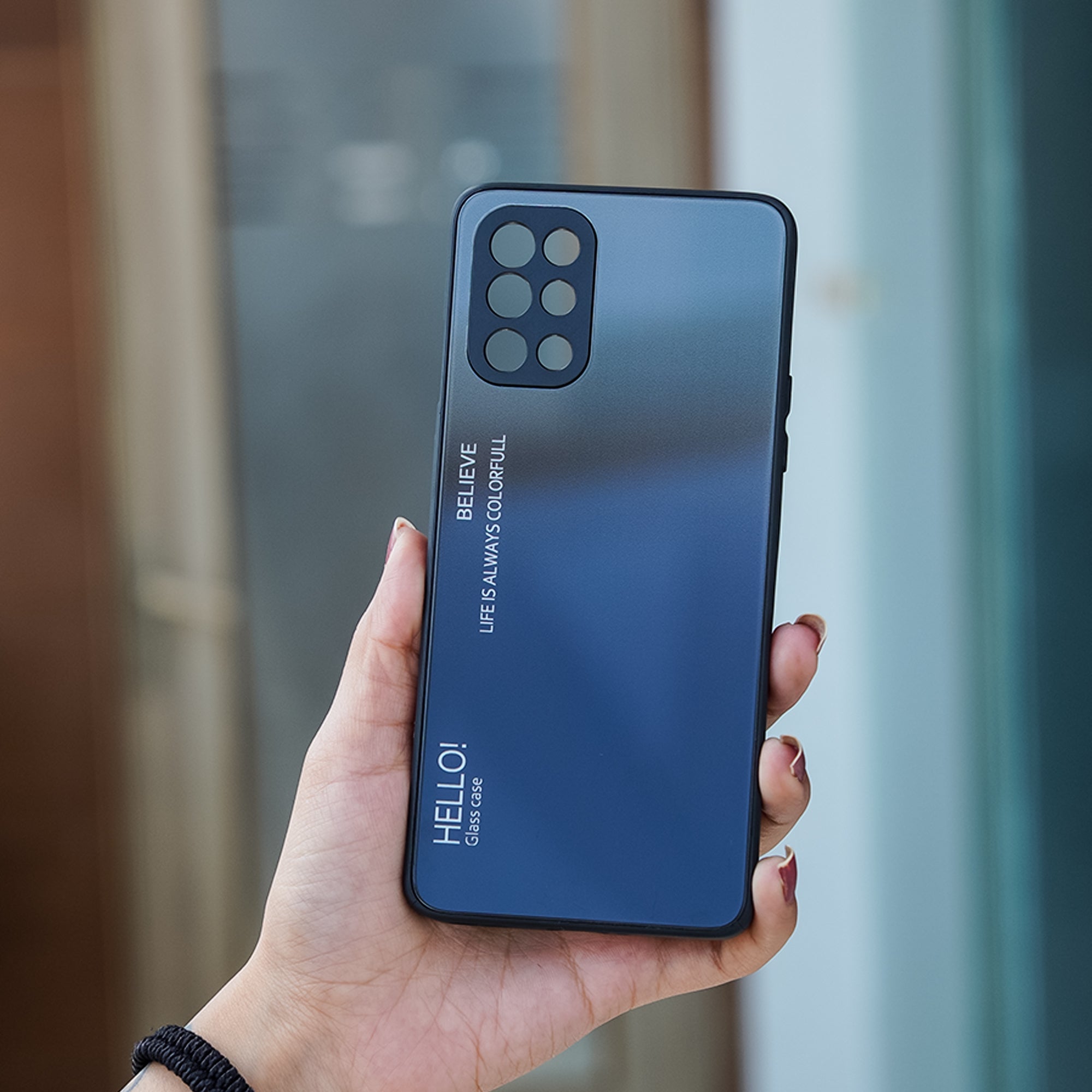 Delicate Gradient Slushy Glass Case - OnePlus