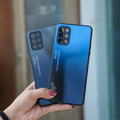 OnePlus 9R Delicate Gradient Slushy Glass Case