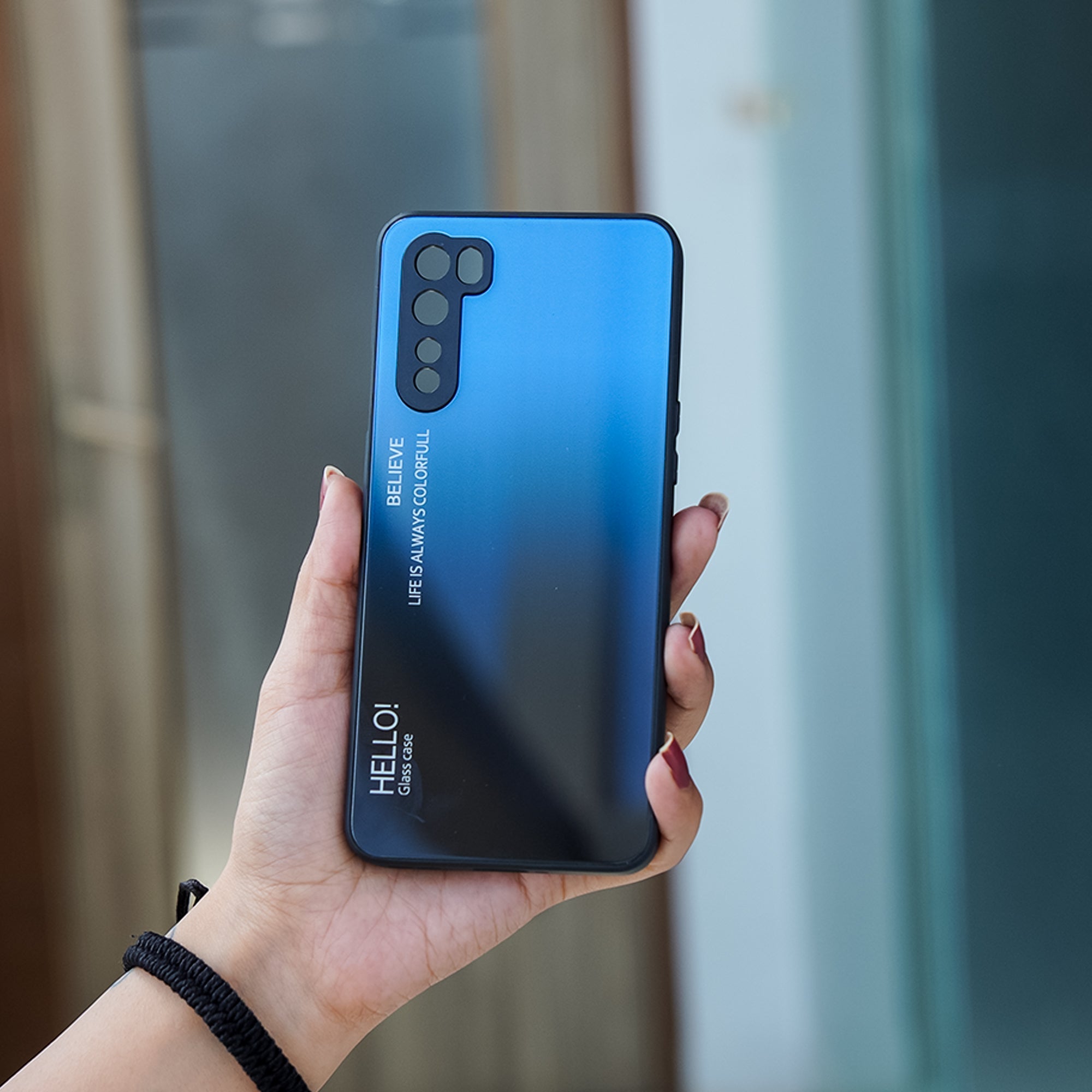 Delicate Gradient Slushy Glass Case - OnePlus