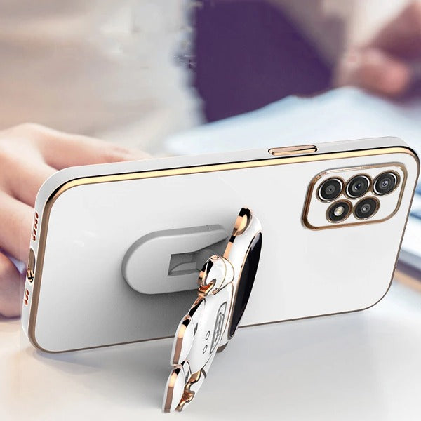 Galaxy A72 Luxurious Astronaut Bracket Case