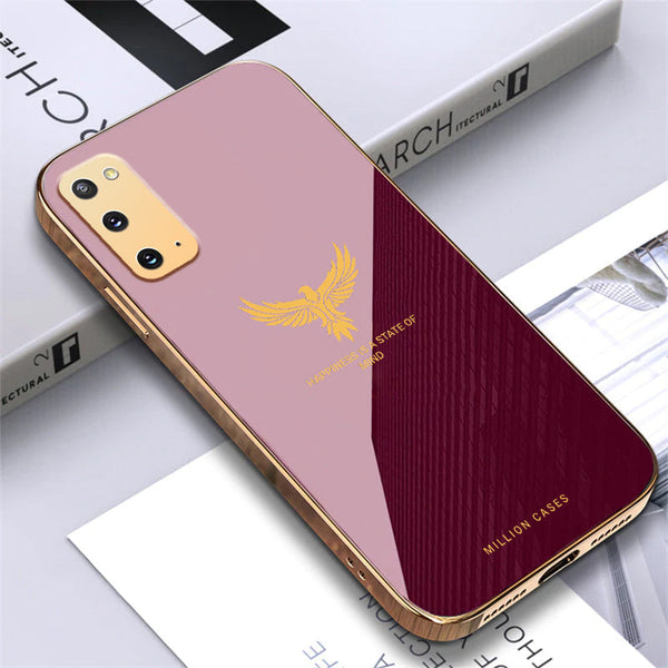 Galaxy S20 Electroplating Eagle Pattern Case