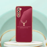 OnePlus Nord Electroplating Reindeer Pattern Glass Case
