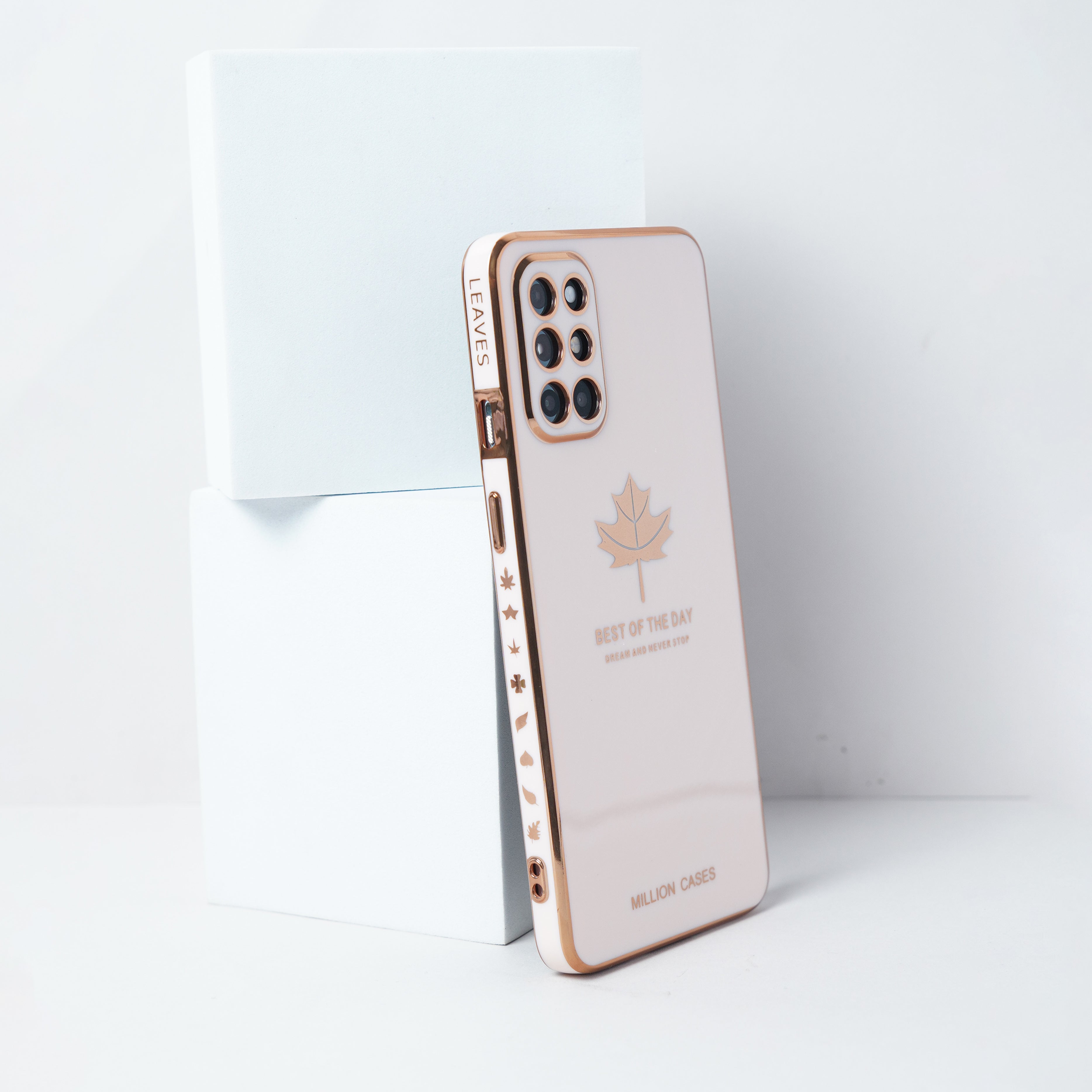 Electroplating Mapple Leaf Soft Case - OnePlus