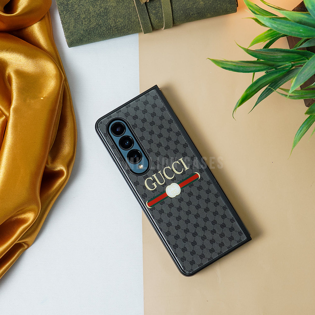 Galaxy Z Fold4 Gucci Ophidia Design Case