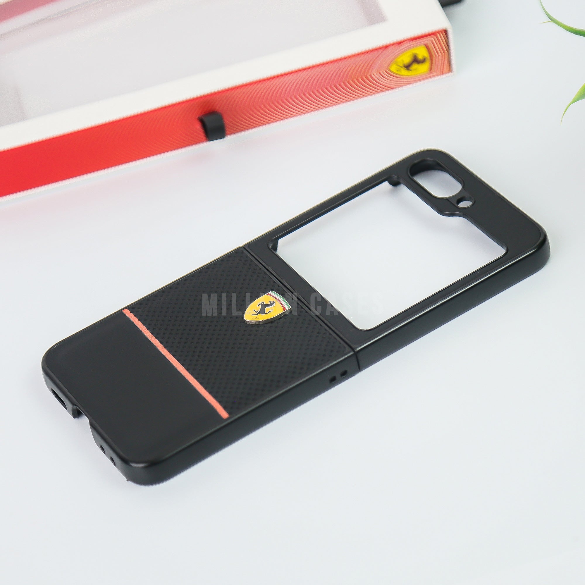 Galaxy Z Flip5 Redefined Premium Leather Case