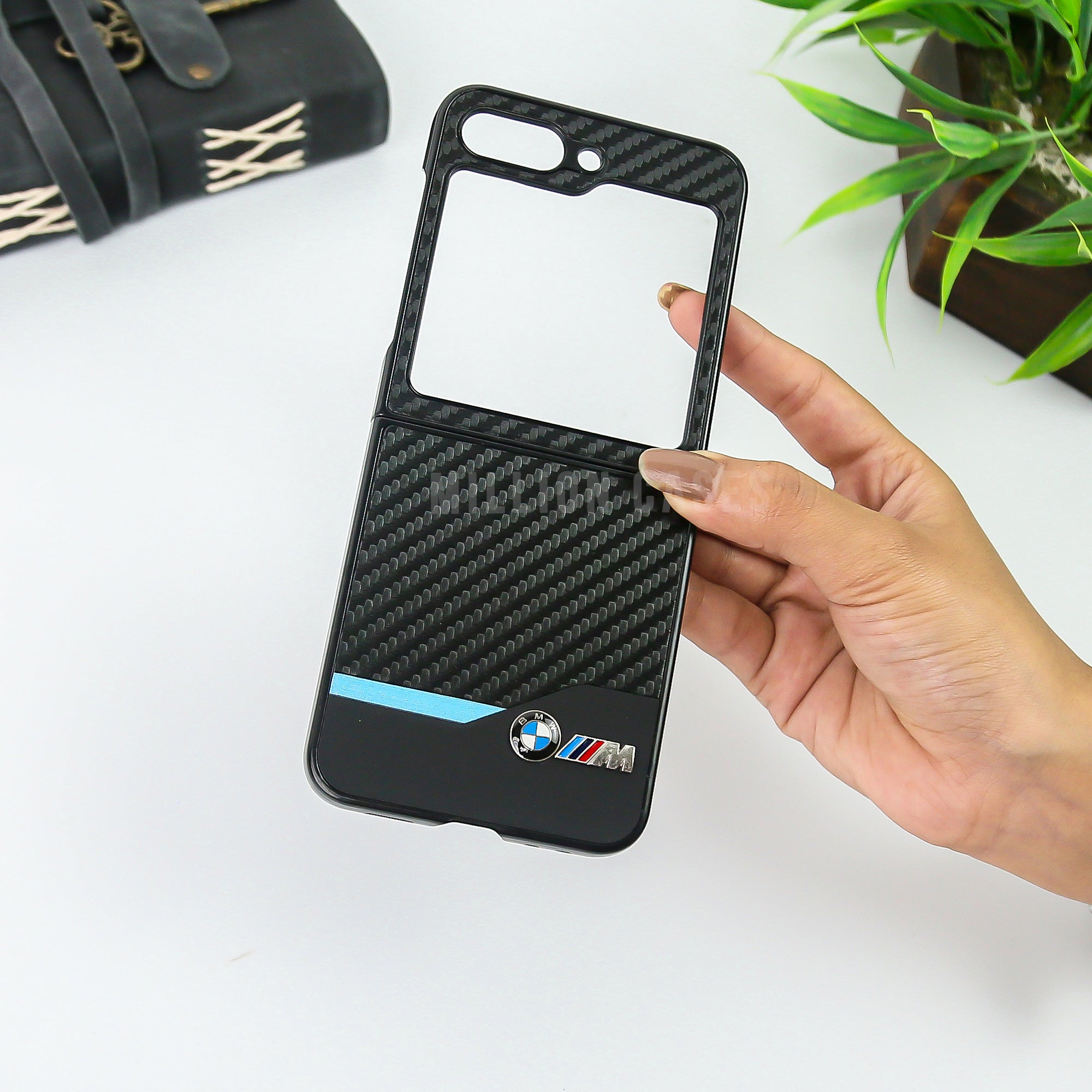 Galaxy Z Series BMW Carbon Fiber Case