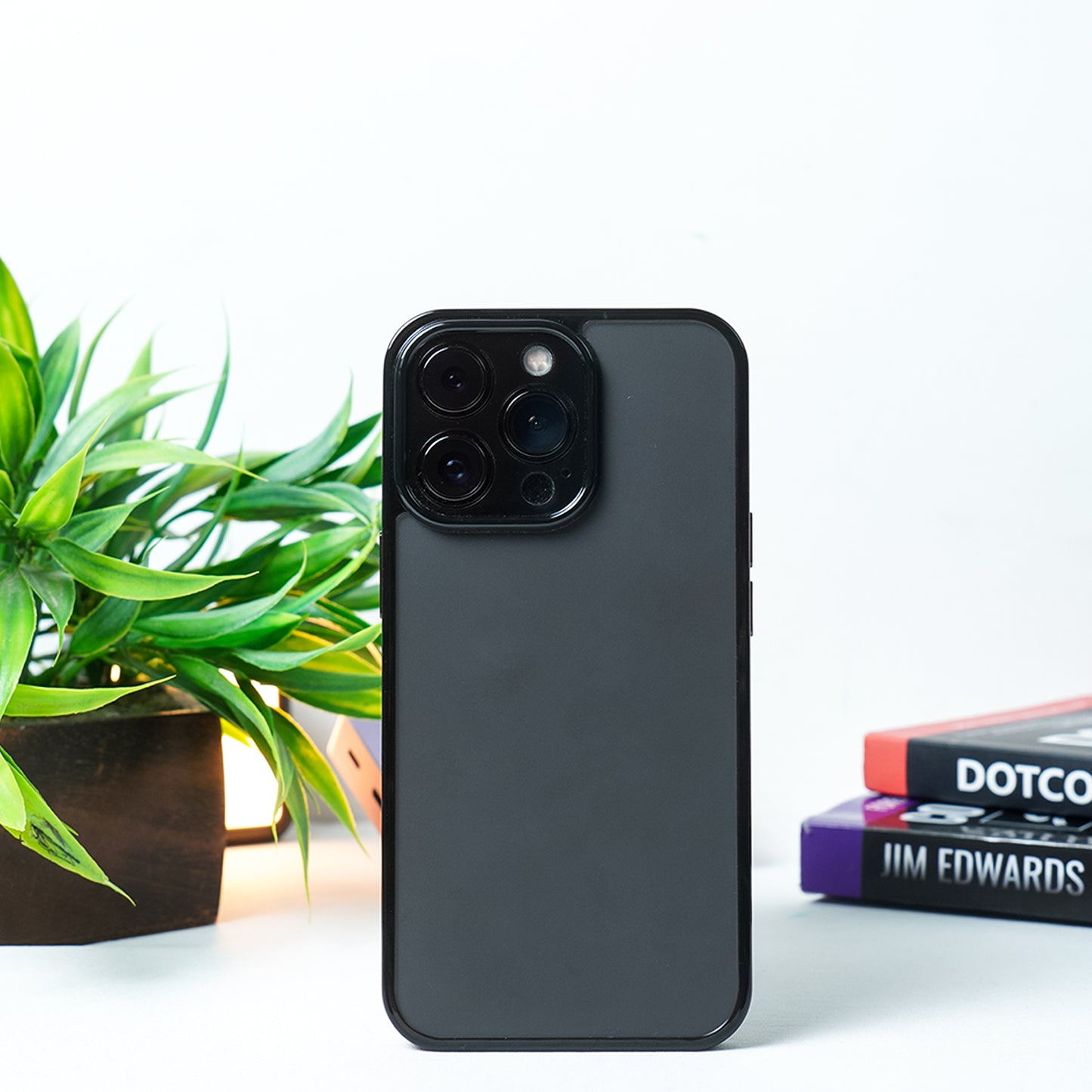 iPhone 13 Pro Frosted Glass Matte Finish Case