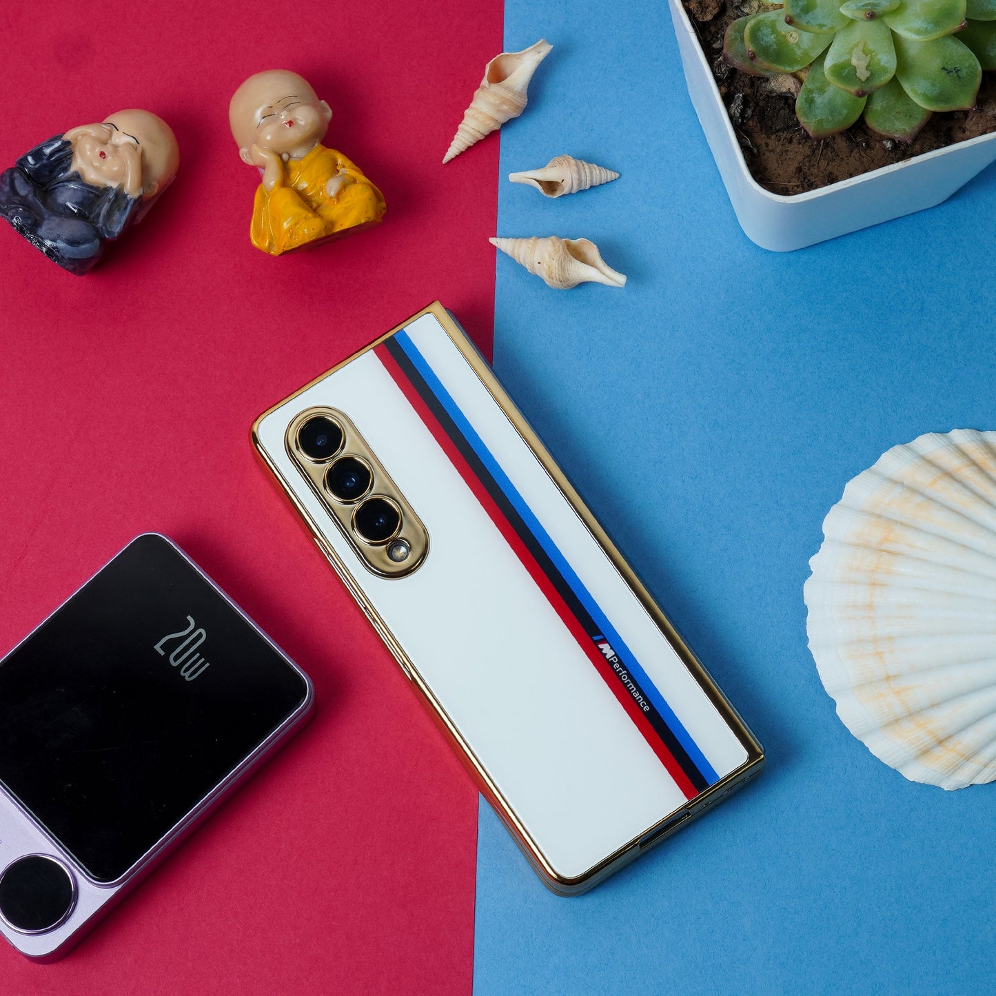 Galaxy Z Fold4 Motorsports Glass Case