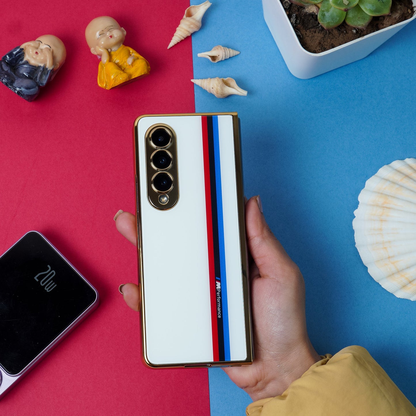 Galaxy Z Fold4 Motorsports Glass Case