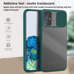 Galaxy M31s Camera Lens Slide Protection Matte Case