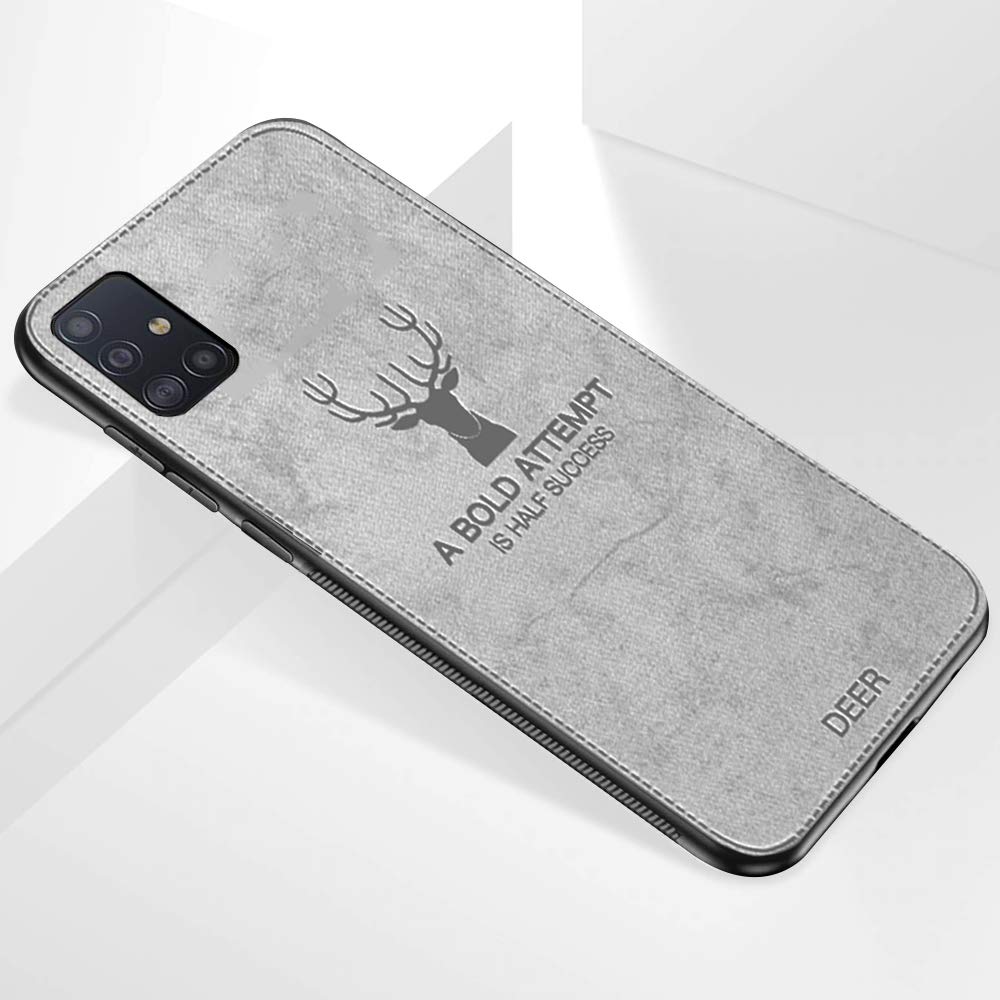 Galaxy A51 Deer Pattern Inspirational Soft Case