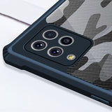Galaxy F62 Transparent Camouflage Case
