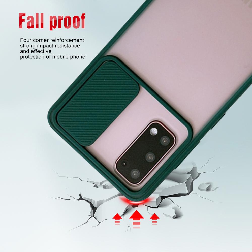 Galaxy M31 Camera Lens Slide Protection Matte Case