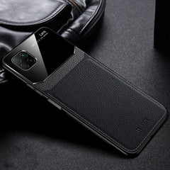 Galaxy Note Series Sleek Slim Leather Glass Case