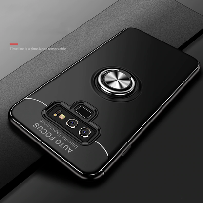 Galaxy Note Series Metallic Finger Ring Holder Case