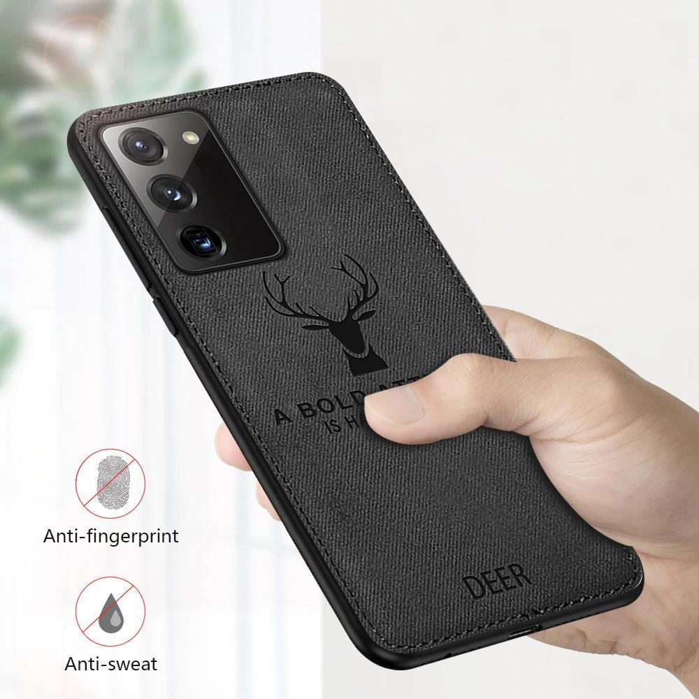 Galaxy Note 20 Series Deer Pattern Inspirational Soft Case