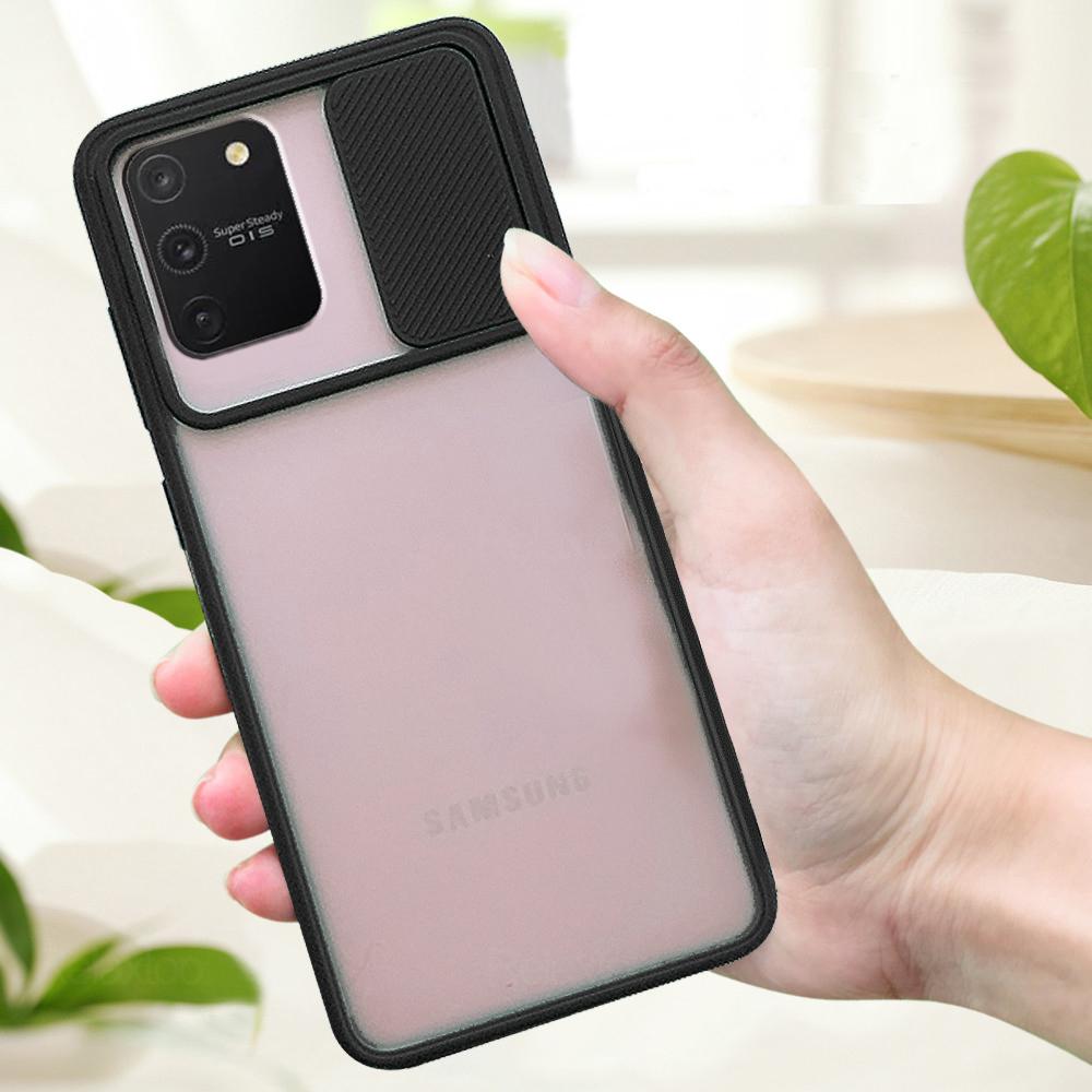 Galaxy S10 Lite Camera Lens Slide Protection Matte Case