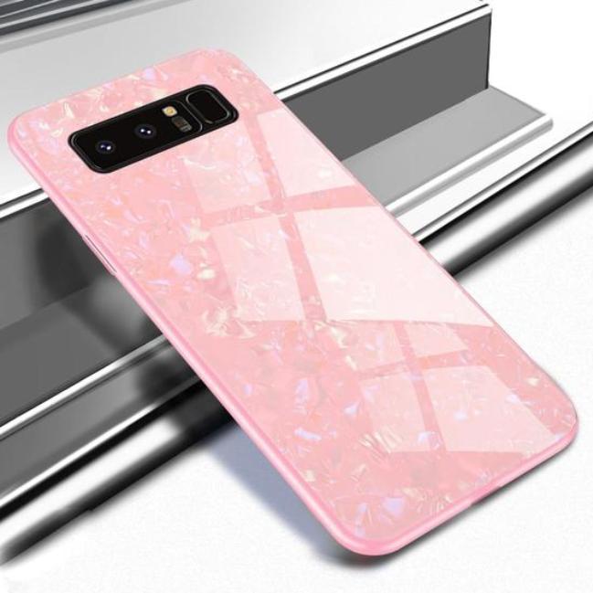 Galaxy Note 8 Dream Shell Series Textured Marble Case