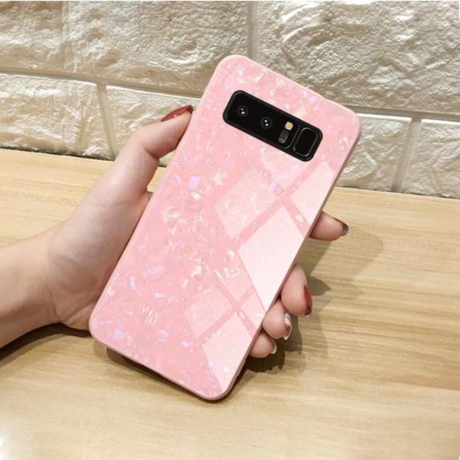 Galaxy Note 8 Dream Shell Series Textured Marble Case