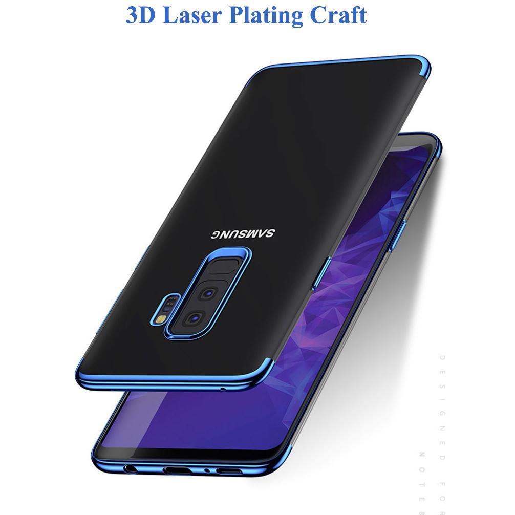 Galaxy S9 Glitter Series Transparent Ultra-thin Case