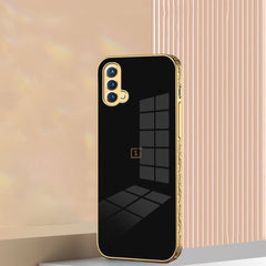 OnePlus Series Embossed TPU Gold Edge Design Case