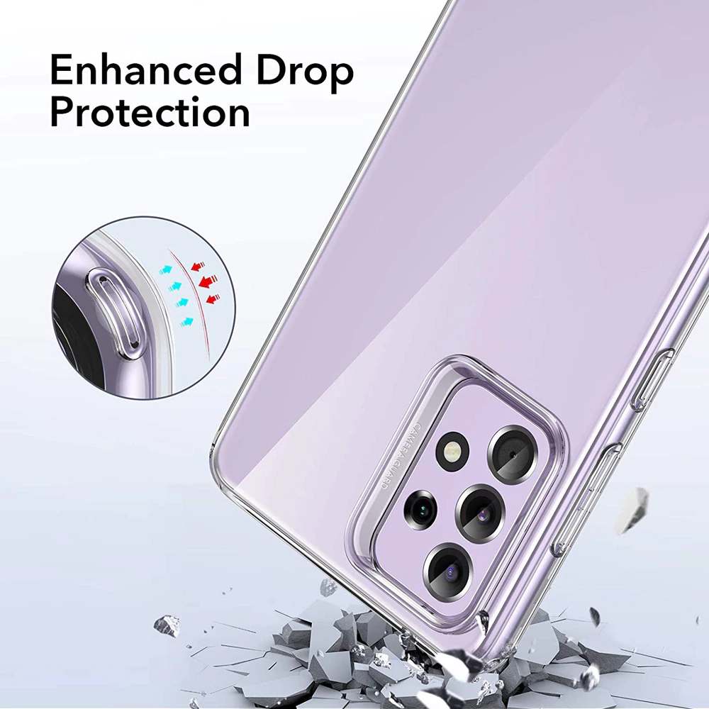 Galaxy A72 Anti-Knock TPU Transparent Case