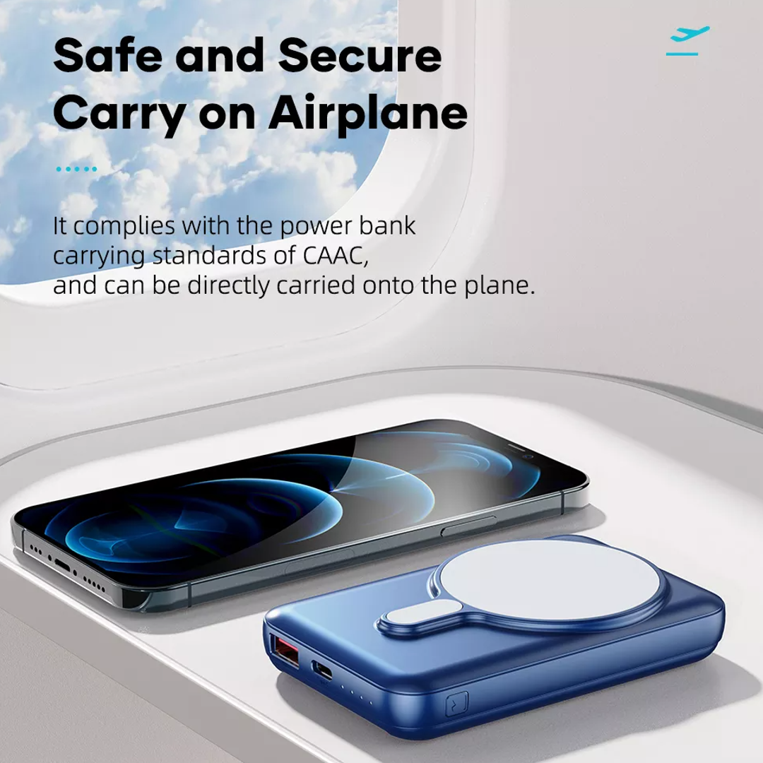 Rock Space - 10000 mAh Wireless PD Magnetic Charger