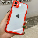 iPhone 11 Pro Max Shockproof Bumper Phone Case with Camera Protection