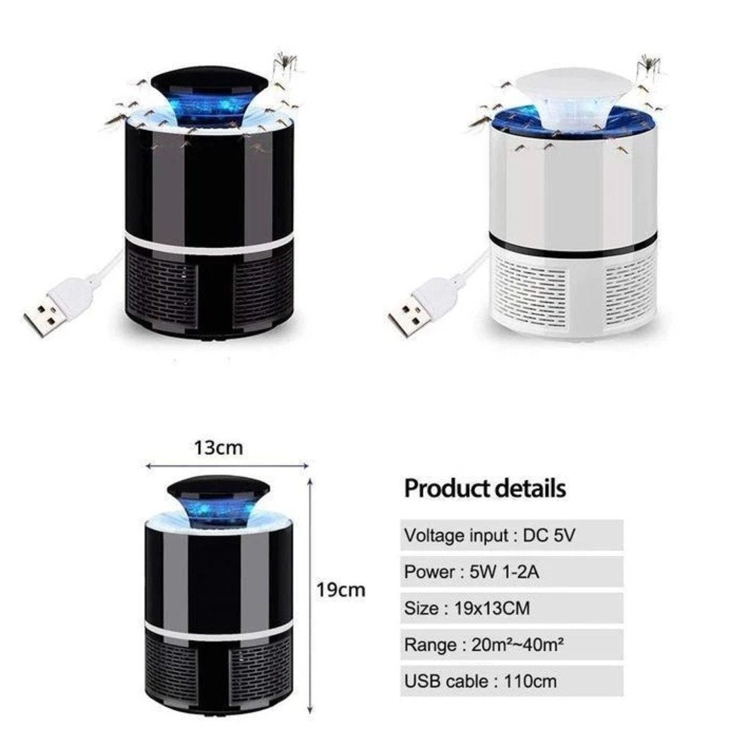 UV LED USB Mosquito Lamp
