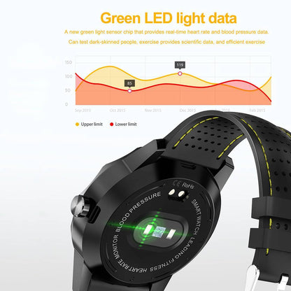 Sports Fitness Tracker Waterproof Smart Watch